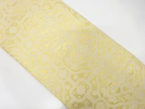 華文模様織出し袋帯